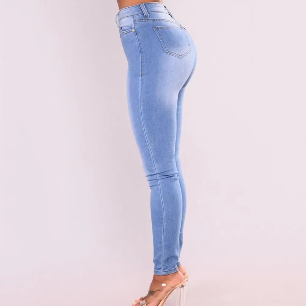 Stylish cotton denim jeansAzizaK