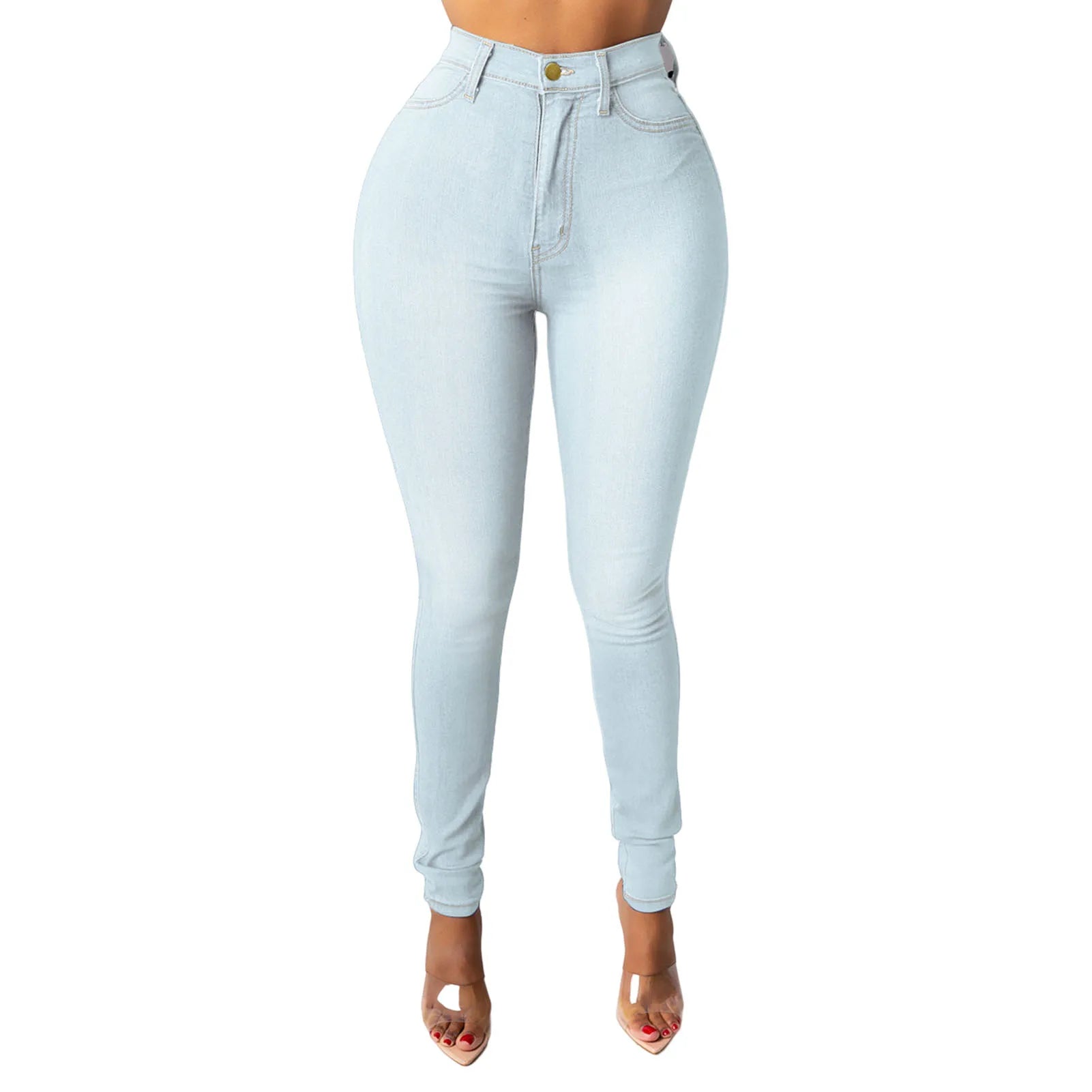 Stylish cotton denim jeansAzizaK