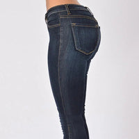Stylish cotton denim jeansAzizaK