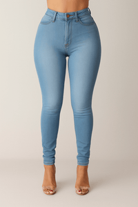Stylish cotton denim jeansAzizaK