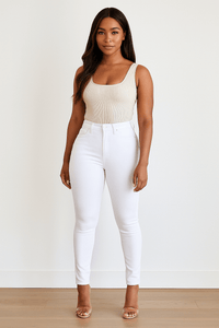 Stylish cotton denim jeansAzizaK