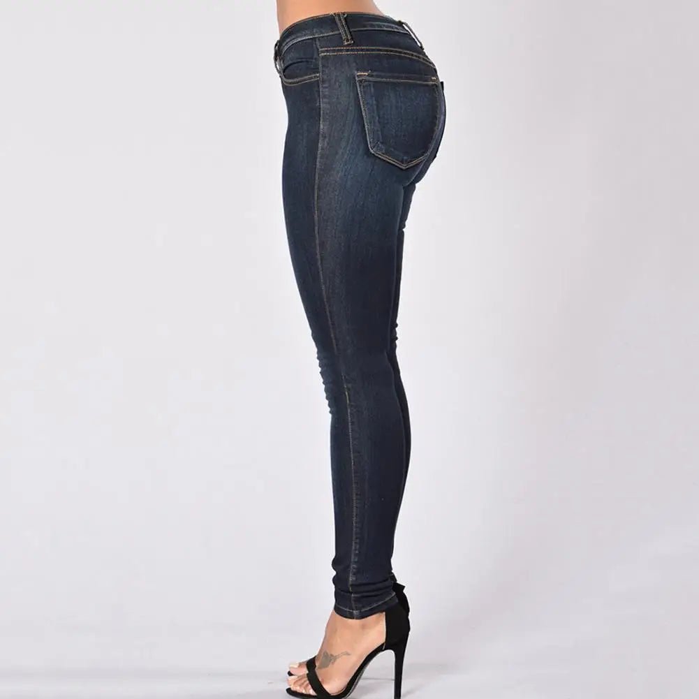 Stylish cotton denim jeansAzizaK