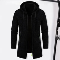 Stylish Hooded Zip Up SweaterAzizaK