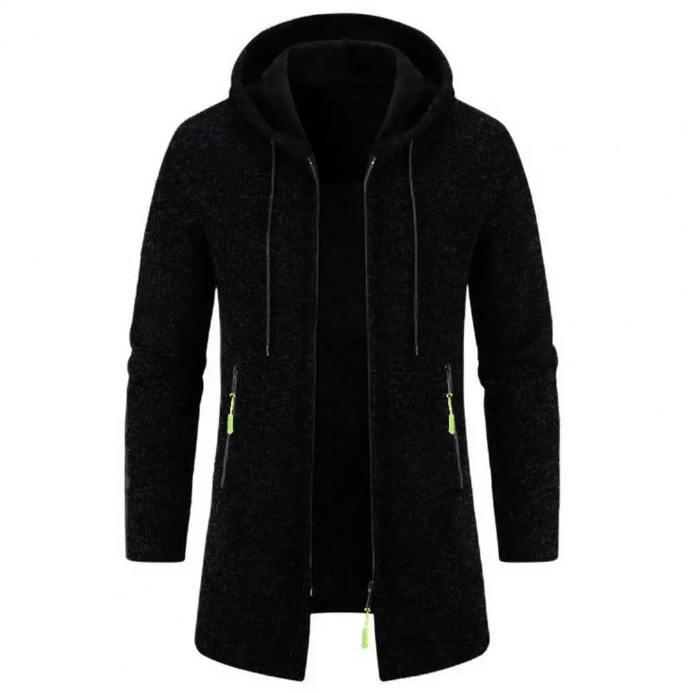 Stylish Hooded Zip Up SweaterAzizaK