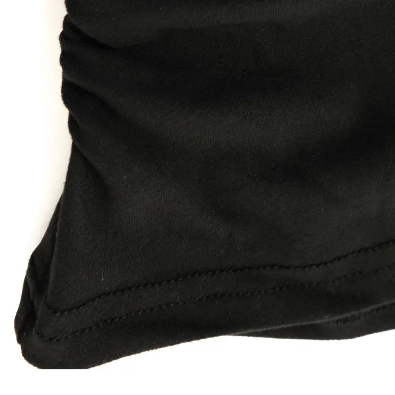 Stylish Solid T-shirt Long Sleeve Casual VersatileAzizaK