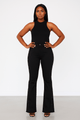Stylish Tummy Control Flare JeansAzizaK