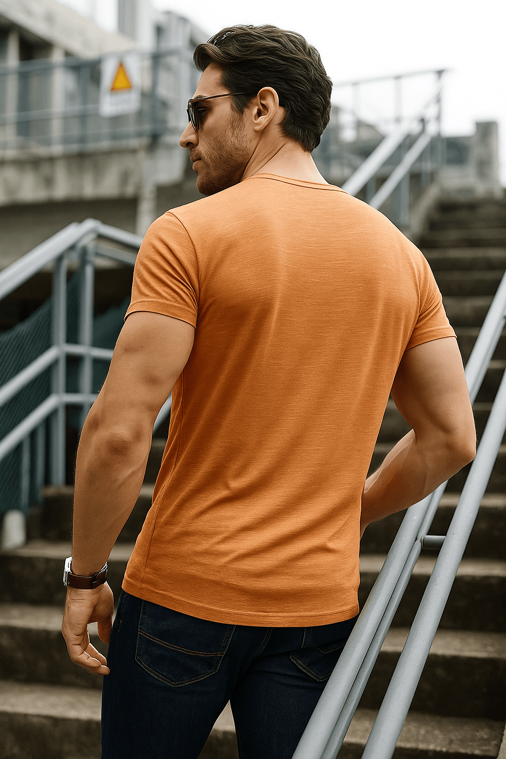 Summer Cotton Sports T-Shirt – Loose Fit ActivewearAzizaK