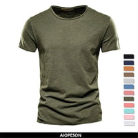 Summer Cotton Sports T-Shirt – Loose Fit ActivewearAzizaK