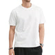 Summer Cotton T-Shirt – Solid Color O - Neck TeeAzizaK