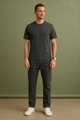 Summer Cotton T-Shirt – Solid Color O - Neck TeeAzizaK