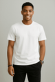 Summer Cotton T-Shirt – Solid Color O - Neck TeeAzizaK