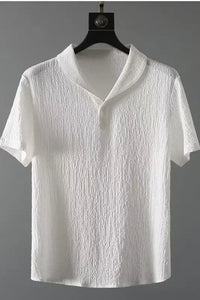 ❄️ Summer Ice Silk Cotton - Linen Set – Men's Ultra - Thin Sleeveless & Mid - Sleeve OutfitAzizaK