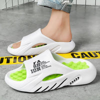 Summer massage slippers, casual soft sole beach flip flopsAzizaK