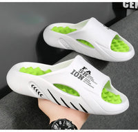 Summer massage slippers, casual soft sole beach flip flopsAzizaK