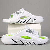 Summer massage slippers, casual soft sole beach flip flopsAzizaK