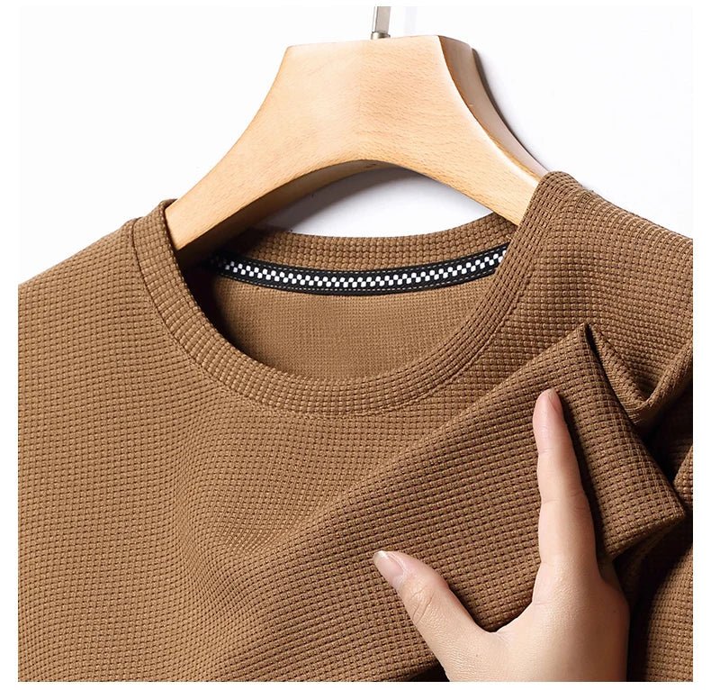 ☀️ Summer Short Sleeve Round Neck T-Shirt – Comfortable & Breathable for Everyday WearAzizaK