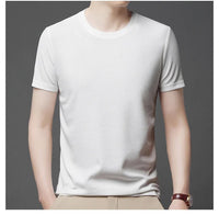 ☀️ Summer Short Sleeve Round Neck T-Shirt – Comfortable & Breathable for Everyday WearAzizaK