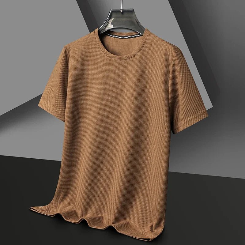 ☀️ Summer Short Sleeve Round Neck T-Shirt – Comfortable & Breathable for Everyday WearAzizaK