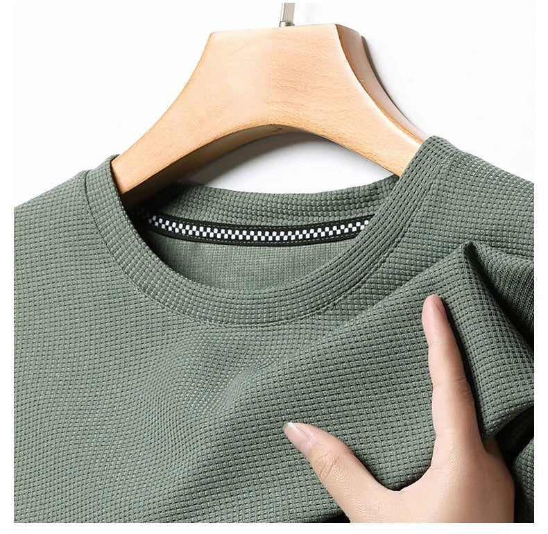 ☀️ Summer Short Sleeve Round Neck T-Shirt – Comfortable & Breathable for Everyday WearAzizaK