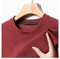 ☀️ Summer Short Sleeve Round Neck T-Shirt – Comfortable & Breathable for Everyday WearAzizaK