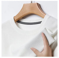 ☀️ Summer Short Sleeve Round Neck T-Shirt – Comfortable & Breathable for Everyday WearAzizaK