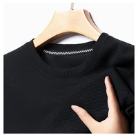 ☀️ Summer Short Sleeve Round Neck T-Shirt – Comfortable & Breathable for Everyday WearAzizaK