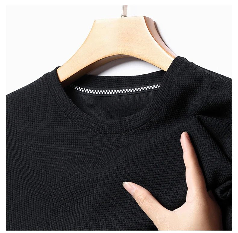 ☀️ Summer Short Sleeve Round Neck T-Shirt – Comfortable & Breathable for Everyday WearAzizaK