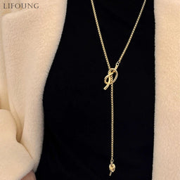 Sweater Chain NecklaceAzizaK