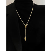 Sweater Chain NecklaceAzizaK