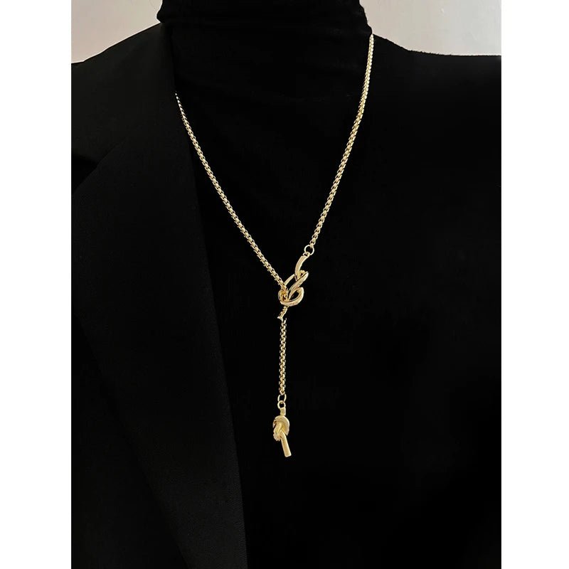Sweater Chain NecklaceAzizaK