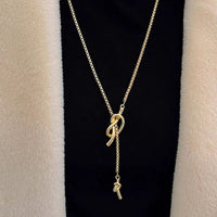 Sweater Chain NecklaceAzizaK