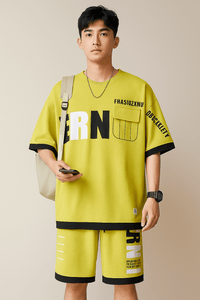 🔥 T-Shirt & Shorts Set – Casual and Stylish LookAzizaK