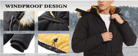 TACVASEN Fleece Lined Parka JacketAzizaK