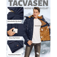 TACVASEN Fleece Lined Parka JacketAzizaK