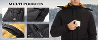 TACVASEN Fleece Lined Parka JacketAzizaK
