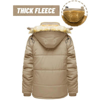 TACVASEN Fleece Lined Parka JacketAzizaK