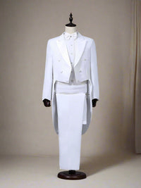 Tailcoat 3 - Piece Suit – Formal Vest & Jacket Set for Special OccasionsAzizaK