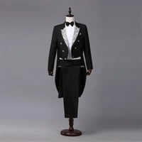 Tailcoat 3 - Piece Suit – Formal Vest & Jacket Set for Special OccasionsAzizaK
