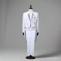 Tailcoat 3 - Piece Suit – Formal Vest & Jacket Set for Special OccasionsAzizaK