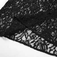 Talenza black lace transparent skirtAzizaK