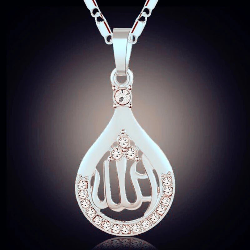 Teardrop Pendant NecklaceAzizaK