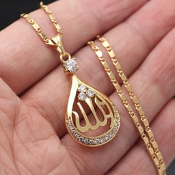 Teardrop Pendant NecklaceAzizaK