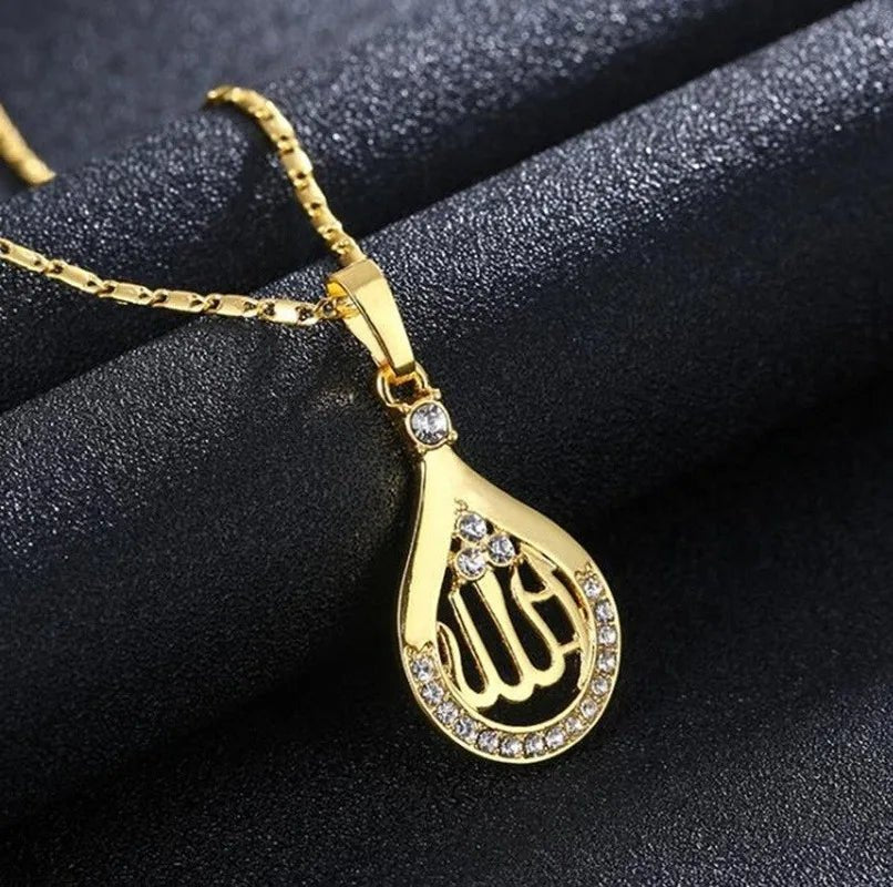 Teardrop Pendant NecklaceAzizaK