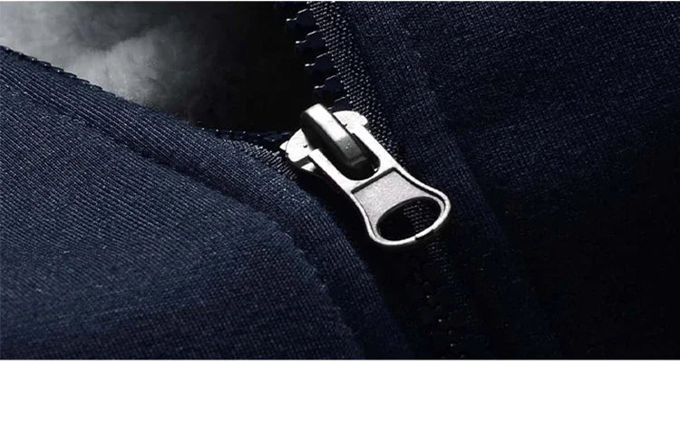 thickened warm hooded cardigan jacket + pantsAzizaK