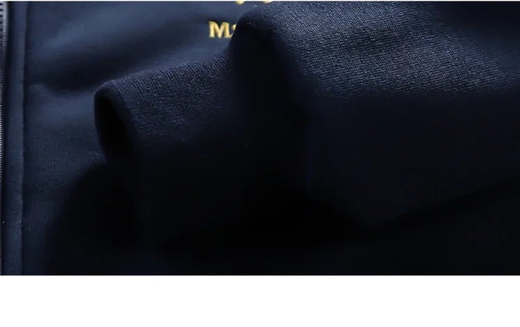 thickened warm hooded cardigan jacket + pantsAzizaK