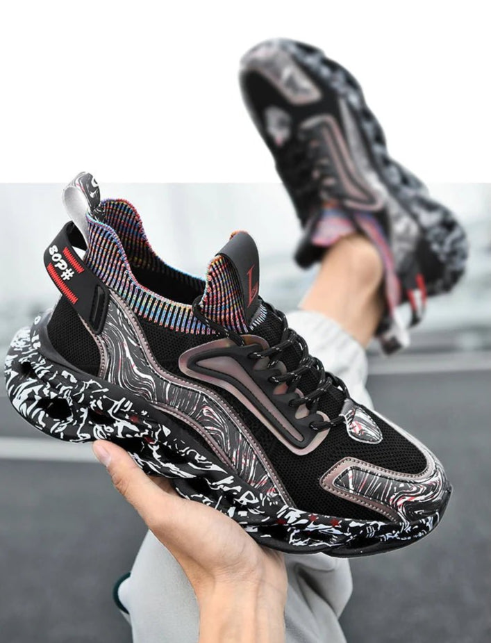 Trainer Race breathable fashion running loafers tennis shoesAzizaK