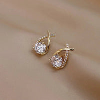 Trendy Cross Stud EarringsAzizaK