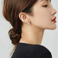 Trendy Cross Stud EarringsAzizaK