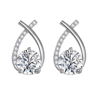 Trendy Cross Stud EarringsAzizaK