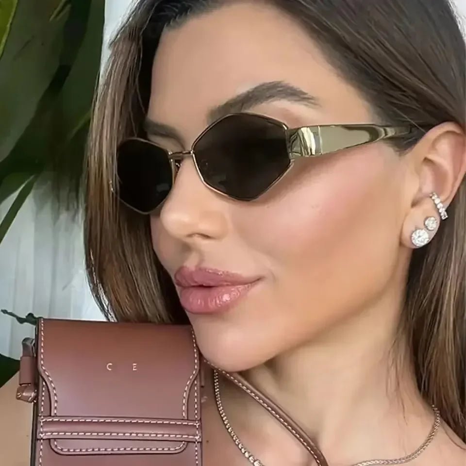Trendy hexagonal sunglassesAzizaK